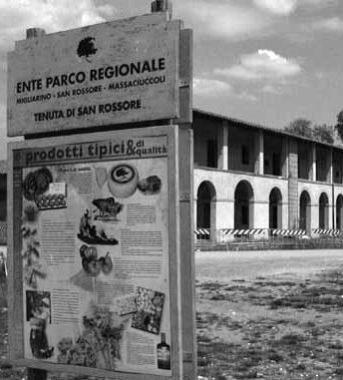 Uno degli ingressi al Parco 
