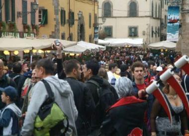 Lucca Comics 2009, la citt&agrave; super affollata di pubblico 