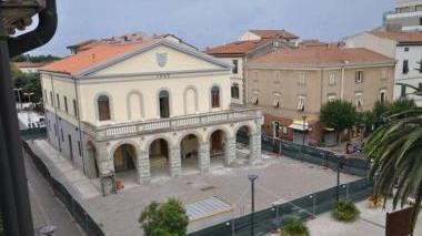 Il palazzetto dei congressi al centro dei lavori