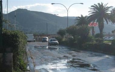Via Zambelli allagata 