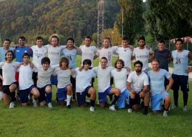 Il gruppo dei giocatori del Progresso Montelupo ad inizio preparazione 