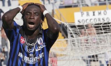 <b>OBODO </b> dopo un gol annullato ingiustamente 