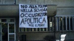 Superiori, il Fermi già in occupazione