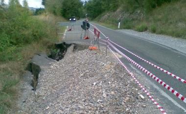 <b>VORAGINE.</b> Sulla strada provinciale delle Pisanelle       