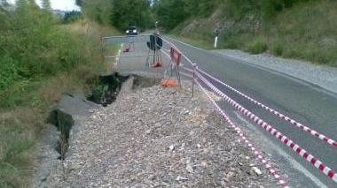 <b>VORAGINE.</b> Sulla strada provinciale delle Pisanelle
