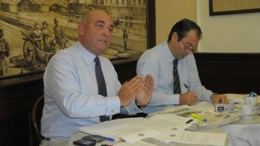 Balzi e Cognetti durante la conferenza stampa    