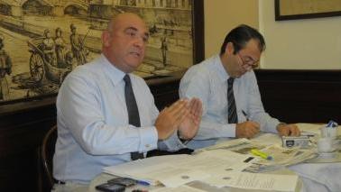 Balzi e Cognetti durante la conferenza stampa