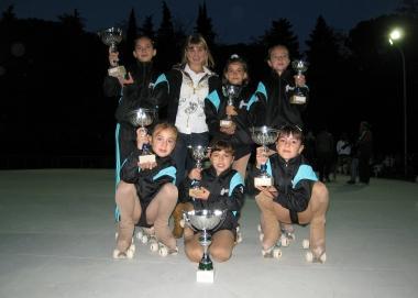 <b>PATTINAGGIO. </b>Le ragazze dello Skating Village Orzignano 