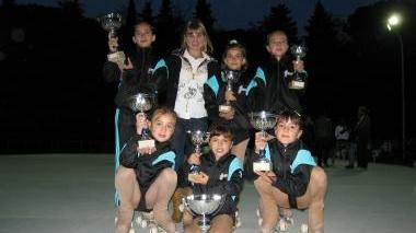 <b>PATTINAGGIO. </b>Le ragazze dello Skating Village Orzignano