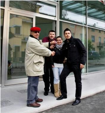 La consegna delle chiavi a Concetto Albanese 