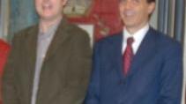 Da sinistra, il sindaco Cicarelli e Passerai
