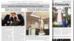 Alcune pagine del giornale L’Italo-Americano