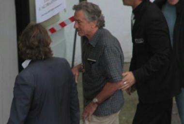 <b>SUL SET.</b> Lingresso di Robert De Niro a Villa Pizzetti e Monica Bellucci 