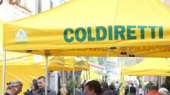 Un mercato di Coldiretti