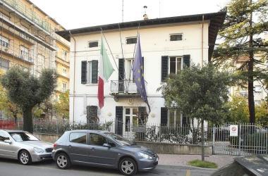 La caserma della Guardia di Finanza di Montecatini 