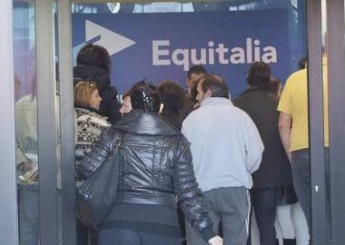Uno sportello di Equitalia    