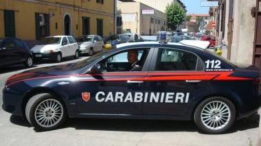 La pattuglia dei carabinieri