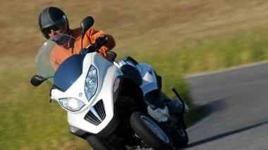 L’innovativo scooter Mp3 della Piaggio