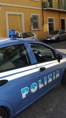 Una pattuglia della Polizia   