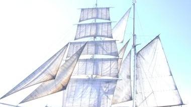 <b>LA NAVE.</b> Batte bandiera marina militare