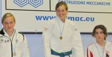 <b>SUL PODIO.</b> Chiara Galanti 