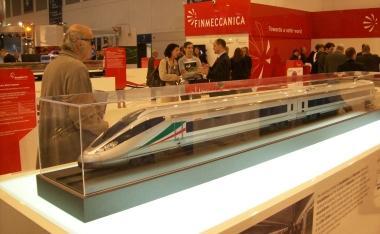 Il treno AnsaldoBreda vincitore della gara Fs 