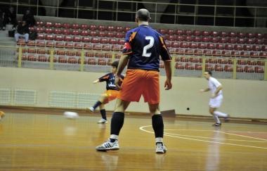Una partita di calcetto 