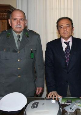 Carlo Gargini con Milone 