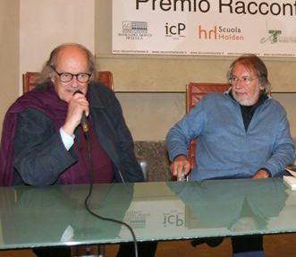 Ugo Gregoretti con Felice Laudadio         