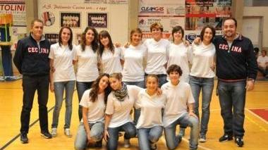 La formazione dell’under 18 del Volley Cecina