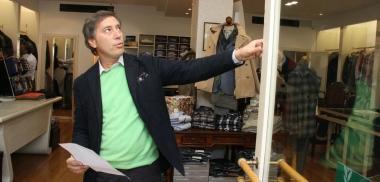 Fabrizio Pedini titolare dellomonimo negozio  