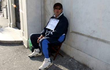 SCIOPERO DELLA FAME. Prosegue lo sciopero della fame di Vincenzo Labellarte(nella foto), della ...