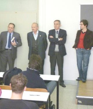 Il sindaco Luciana Cappelli alla presentazione del corso  