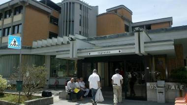Lingresso dellospedale di Pescia 