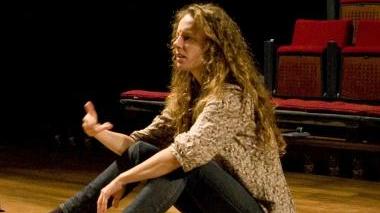 Anna Stigsgaard sul palco