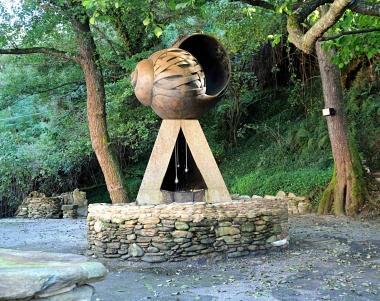 Una delle isole del cammino dellarte tra Pietrasanta e Montignoso  