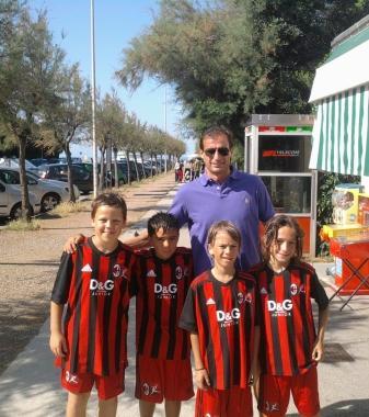 Il Milan sceglie i biancoblù per cercare nuovi campioncini in erba