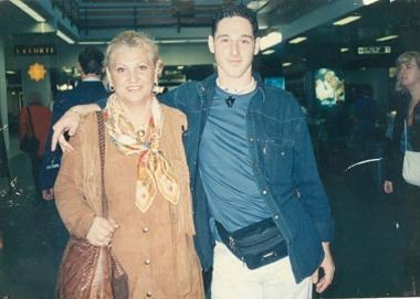 <b>INSIEME.</b> Daniele Franceschi con la madre Cira Antignano, qualche anno fa 