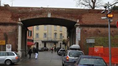<b>OCCHIO ELETTRONICO.</b> Il varco all’ingresso del centro storico