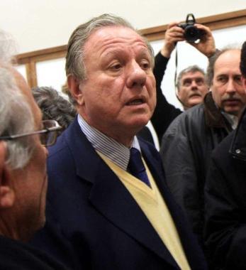 Il ministro dei trasporti Altero Matteoli 