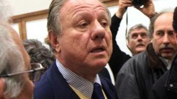 Il ministro dei trasporti Altero Matteoli