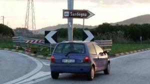 L’incrocio dove attualmente termina la strada 398, che dovrà essere prolungata fino al porto