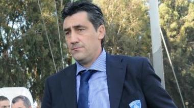 Il tecnico azzurro Alfredo Aglietti al Granillo