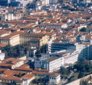 Larea del vecchio ospedale     