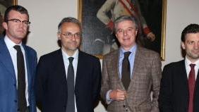 L’assessore Silli, l’eurodeputato Mauro, il vicesindaco Borchi