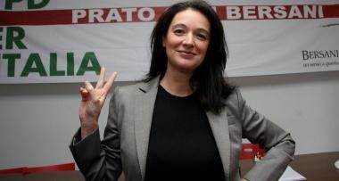 La segretaria Pd Ilaria Bugetti   