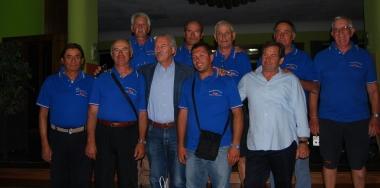 Il gruppo dei pescasportivi del circolo Foce Cecina 