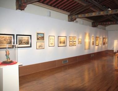 Una mostra di dipinti       