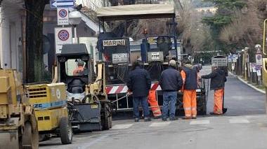 Un cantiere stradale