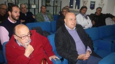 <b>VIA PERA. </b>Giorgio Gabriel e Nello D’Alesio tra i presenti alla riunione per Jeelani a destra: Guidi, Giusti e Forti